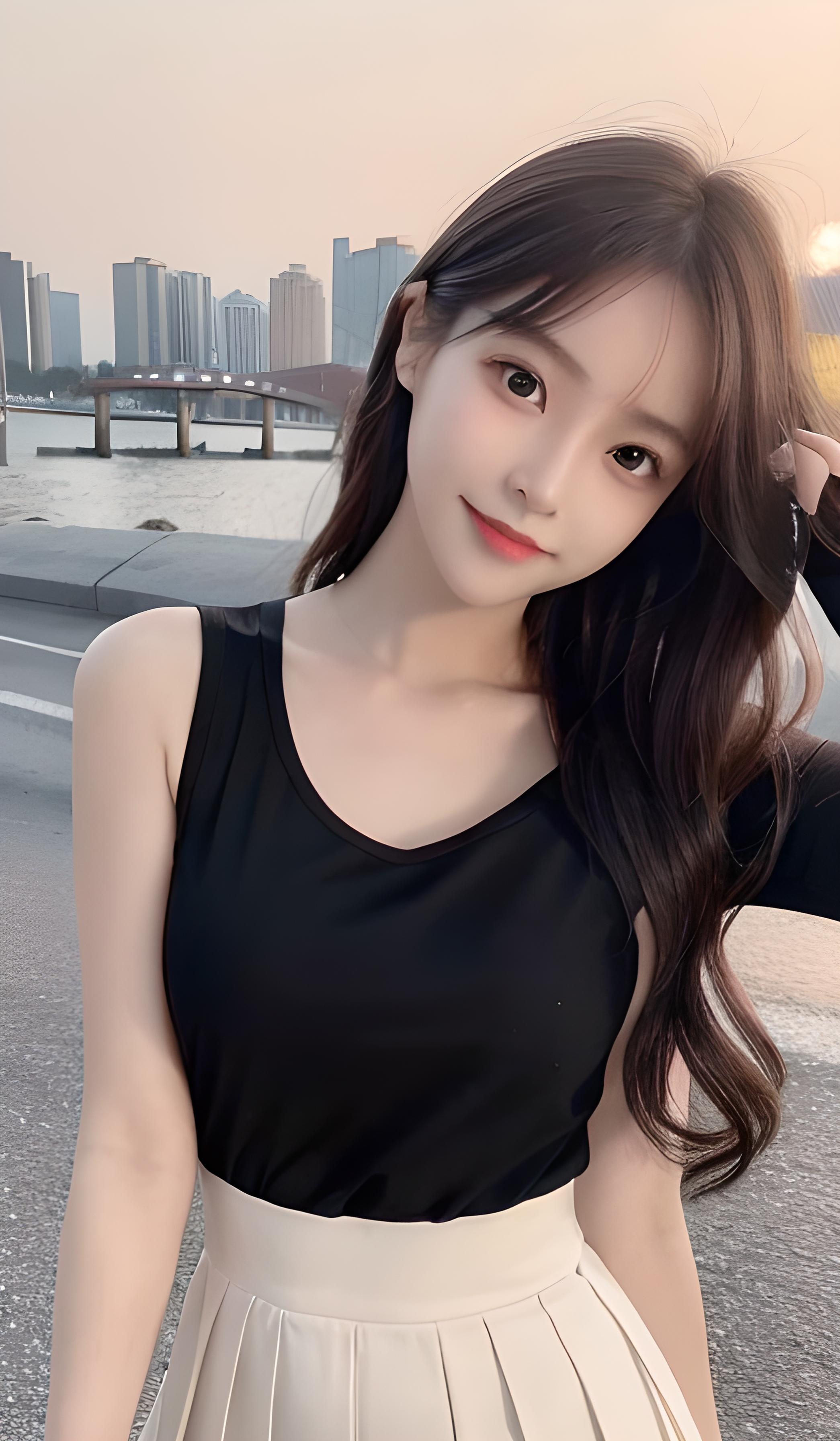 绿眼睛美女