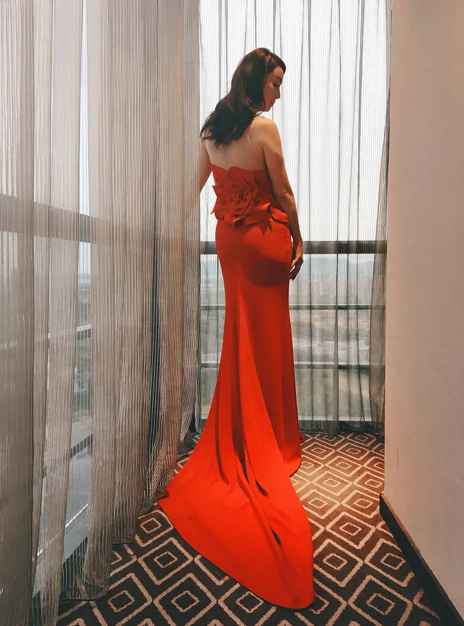 明星生图大赏# 美女陶虹!曾经是花样游泳运动员!