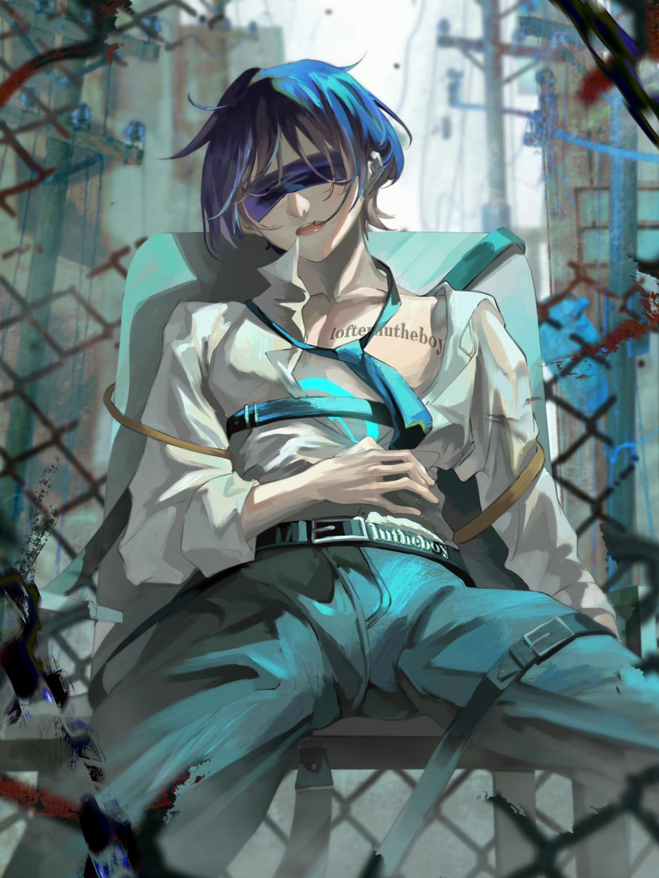 捡到一个阿帽同学  画师:lutheboy晓白