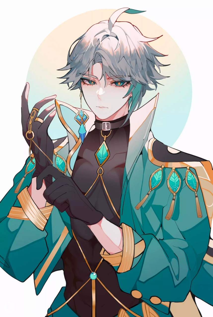 这就是成男的魅力吗[吃鲸]#原神#   画师:子午