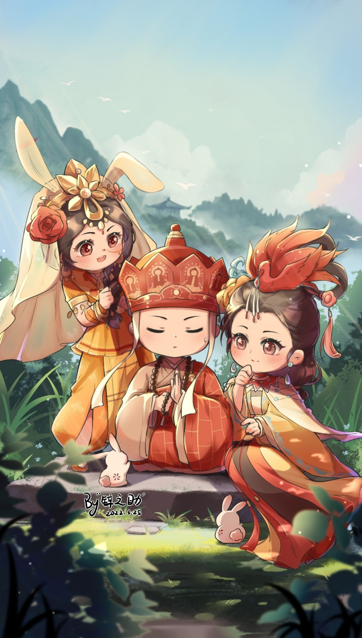 天竺公主:圣僧一起双排吗 女儿国国王:御弟哥哥,你为何不睁眼看看我?