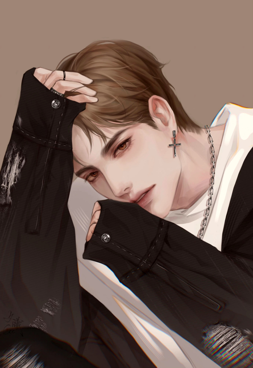 要溺死在周谨行的眼神里了!#188男团#   画师:文曦ccc