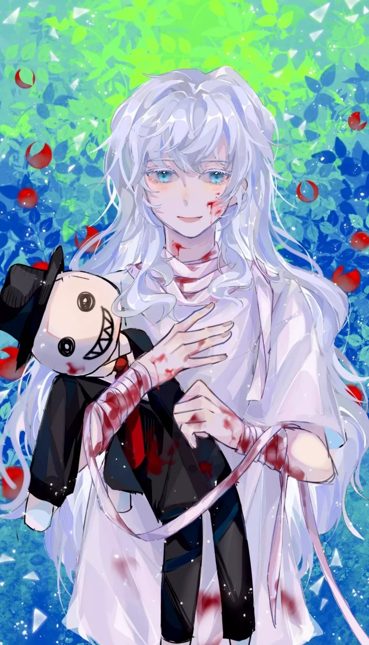 这个瘦长鬼影好可爱啊!