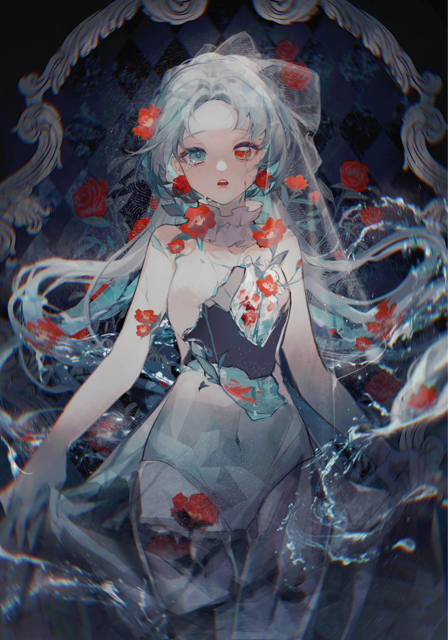 「玻璃心」  画师:扣扣啵啵奶茶