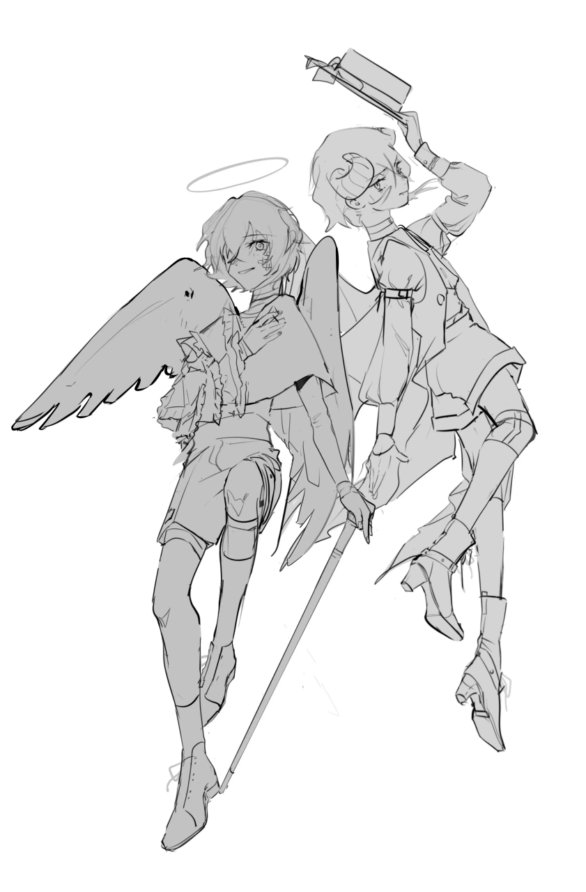 恶魔?天使?  画师:kinay曜