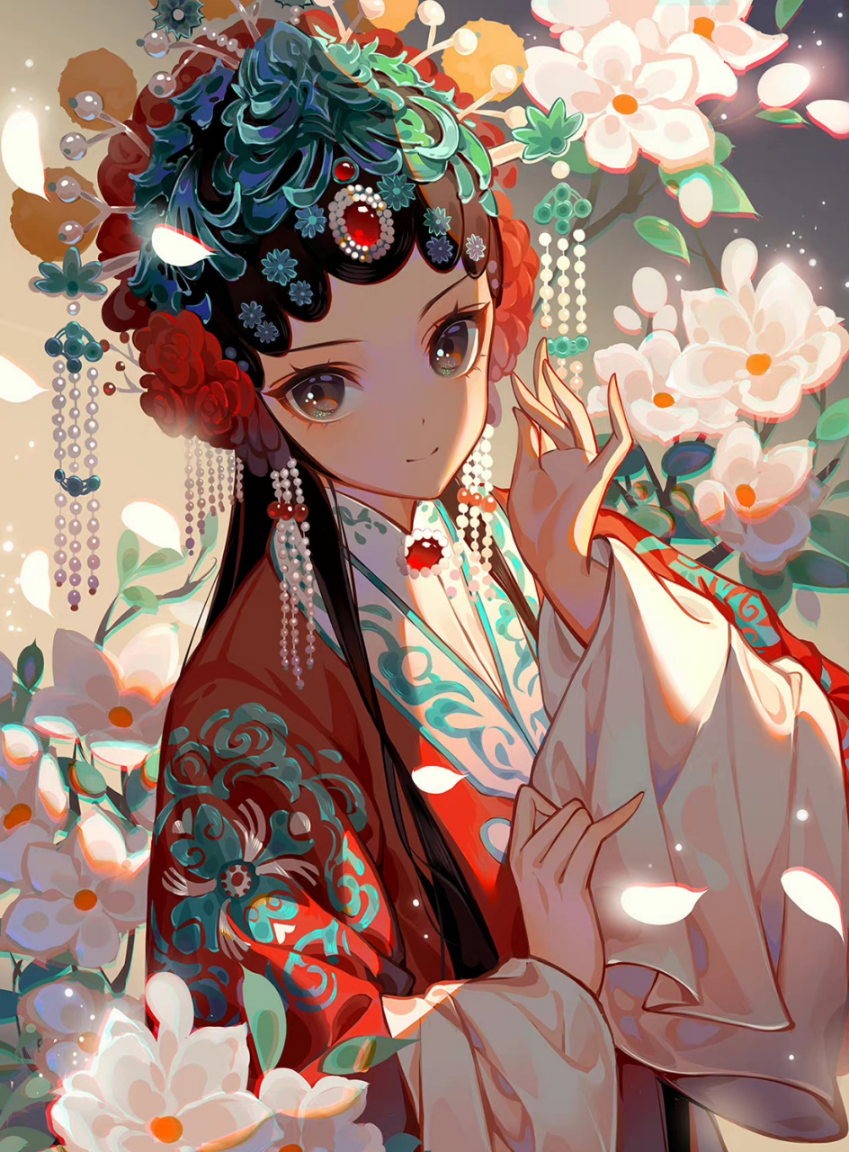 当戏曲遇上二次元～  画师:大由由520