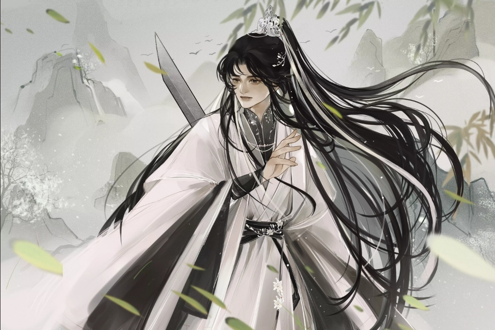 御猫和锦毛鼠  画师:星以