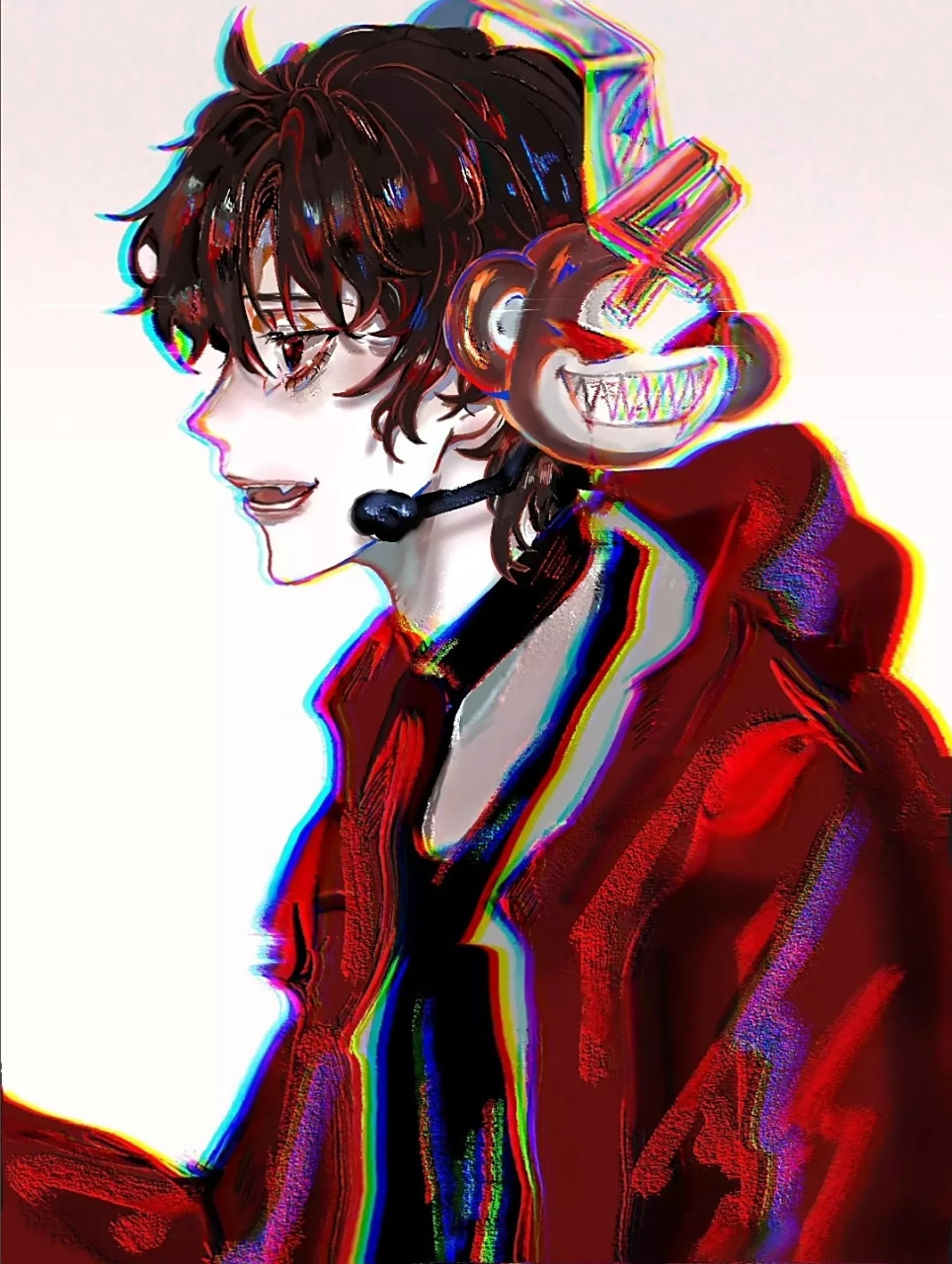 帅气猴子登场!#我在惊悚游戏里封神#   画师:木秋