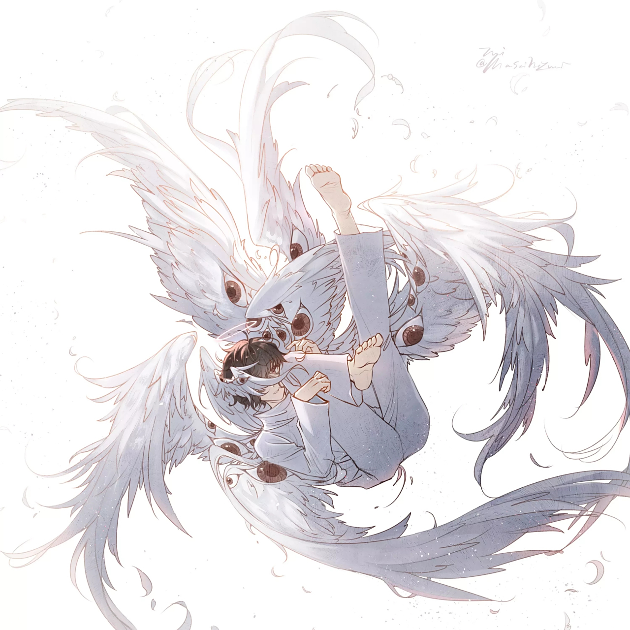 鸢色眼睛的天使#文豪野犬#   画师:明灯道初潭