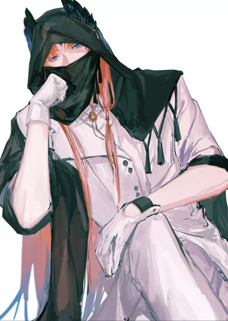 明日方舟·异客  画师:坐在村口看美女