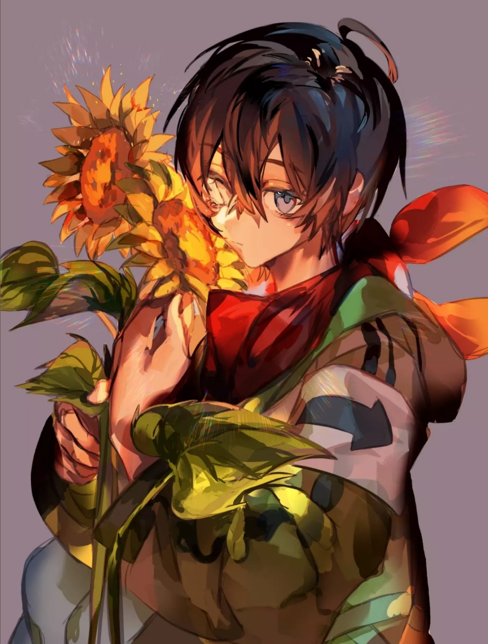 来一枝97吗?#凹凸世界#   画师:北郭听萧