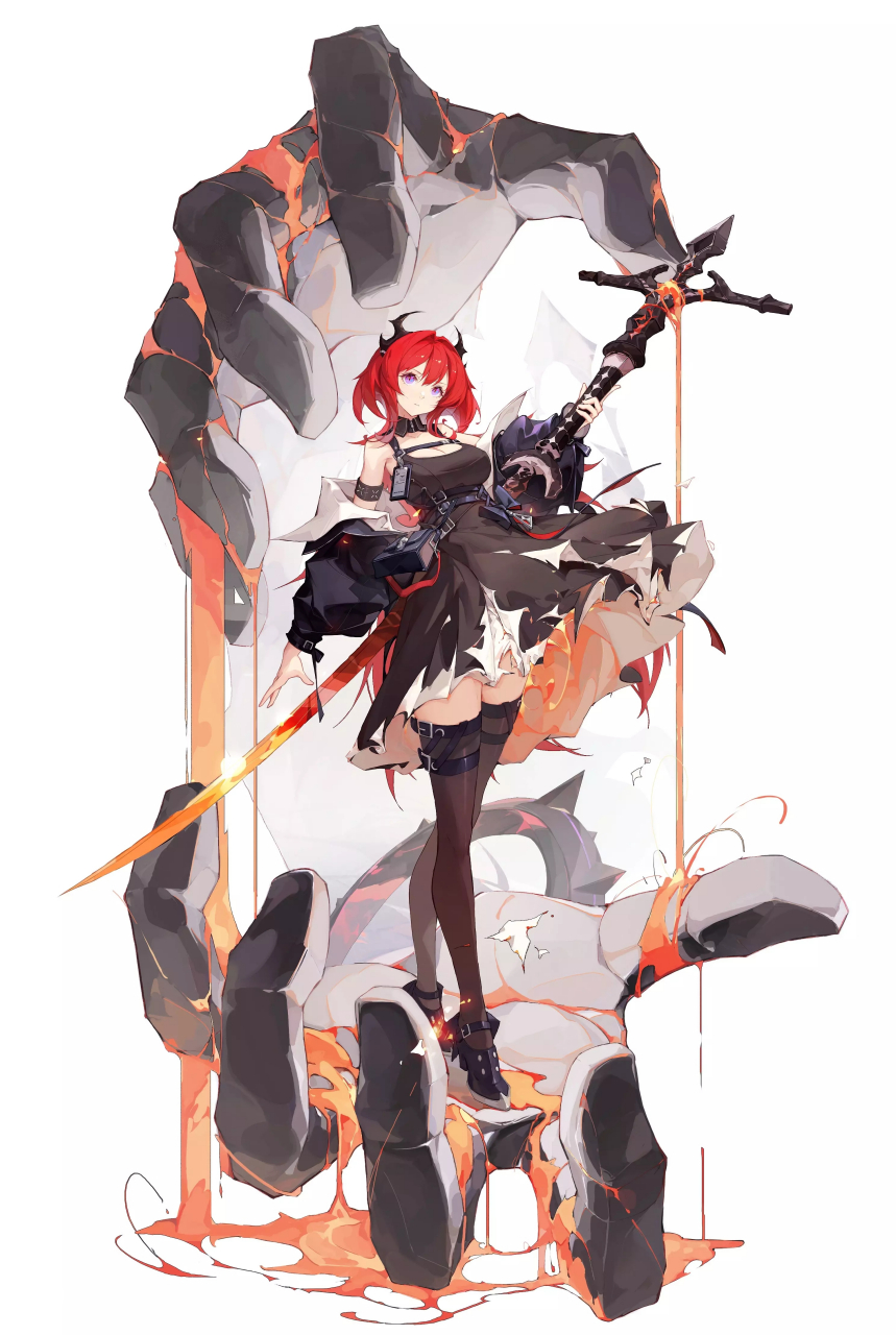 明日方舟·史尔特尔  画师:猪行动
