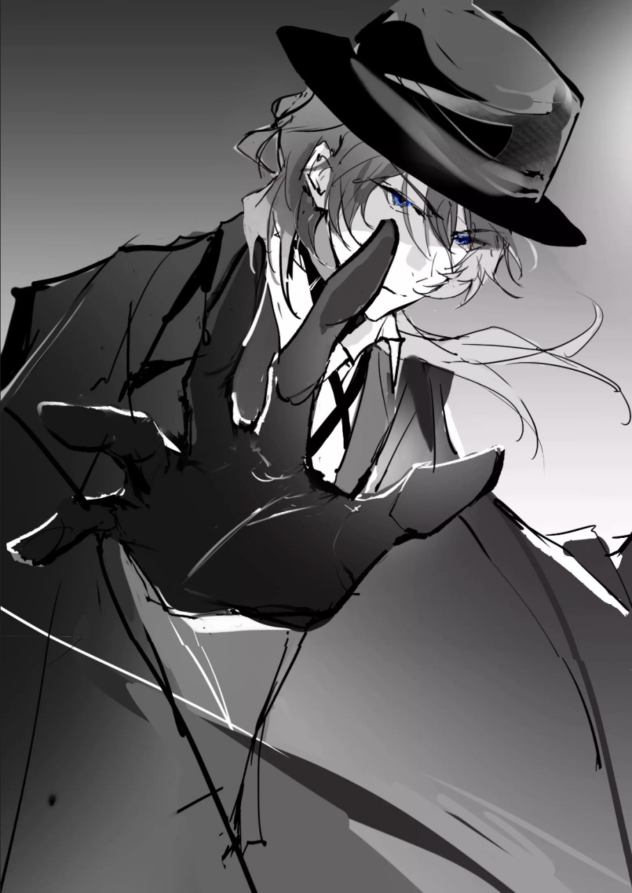 文豪野犬# 双黑!  画师:_邯却