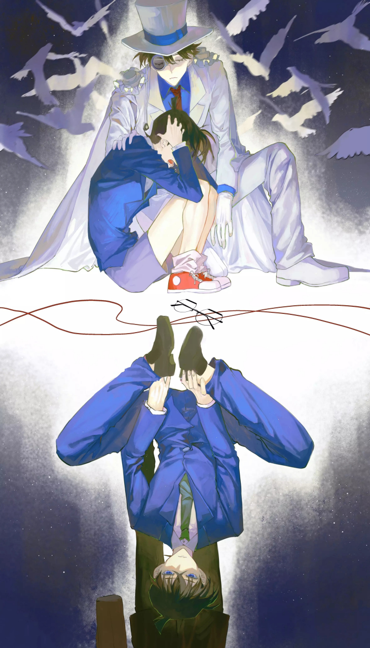 "漫天白鸽亲吻了侦探的泪痕,也拥抱了禁锢在躯体里的灵魂.