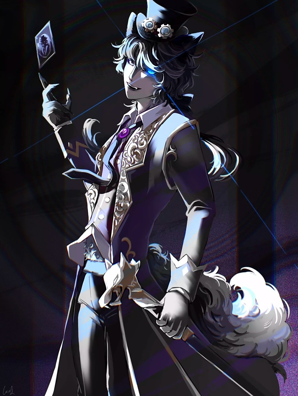 约瑟夫·月下绅士  画师:鸣叶