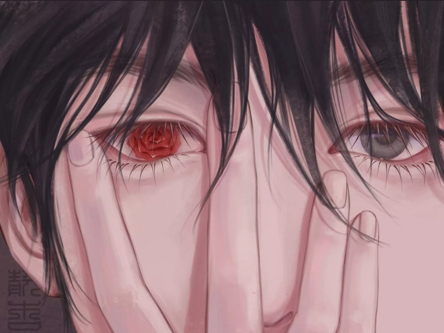 不要用你的右眼盛放欲望  画师:靗杏