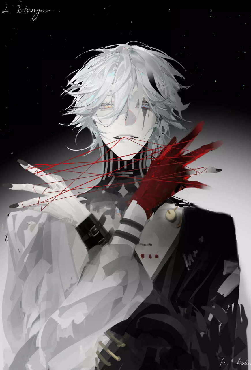 罗兰的小丑皮肤太帅了!#战双帕弥什#   画师:l  07tranger