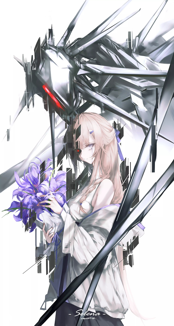 "指挥……鸢尾花在哭啊"#战双帕弥什#   画师:anko.