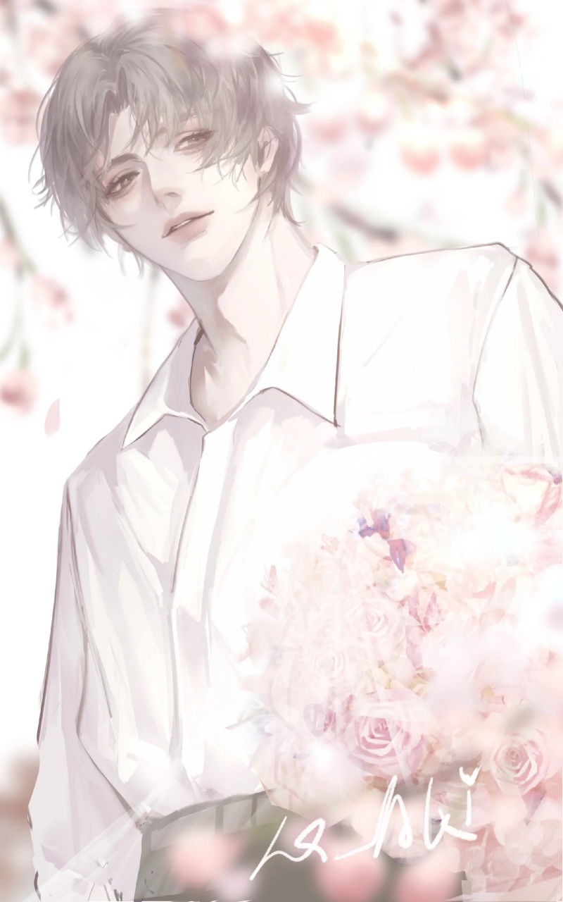 洛温-花语#188男团#   画师:_1q