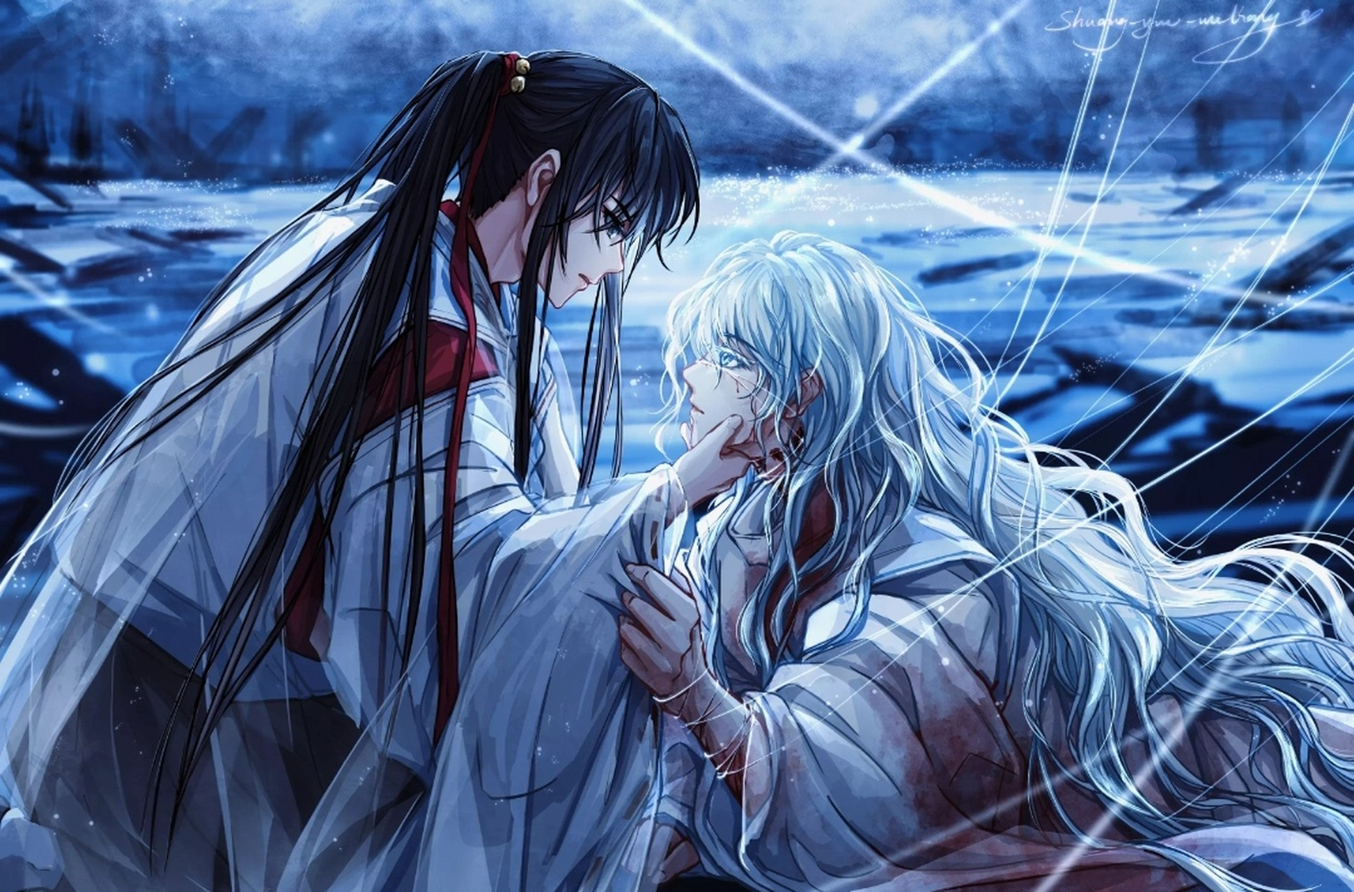 "#我在惊悚游戏里封神#   画师:雾凉呀