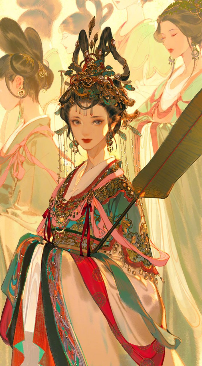 一回眸,一眼万年  画师:伊吹鸡腿子
