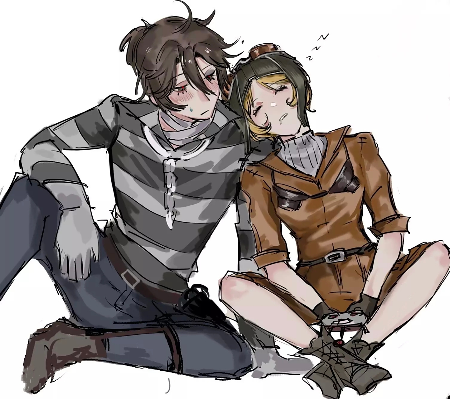 【第五人格·囚机】两个人脸红的时候对方都毫无自