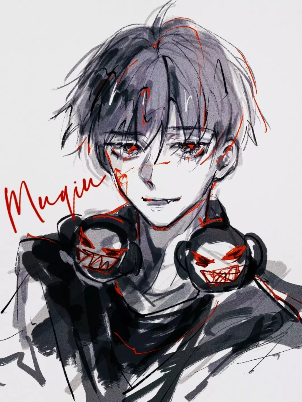 纯情男大牧四诚92  画师:木秋