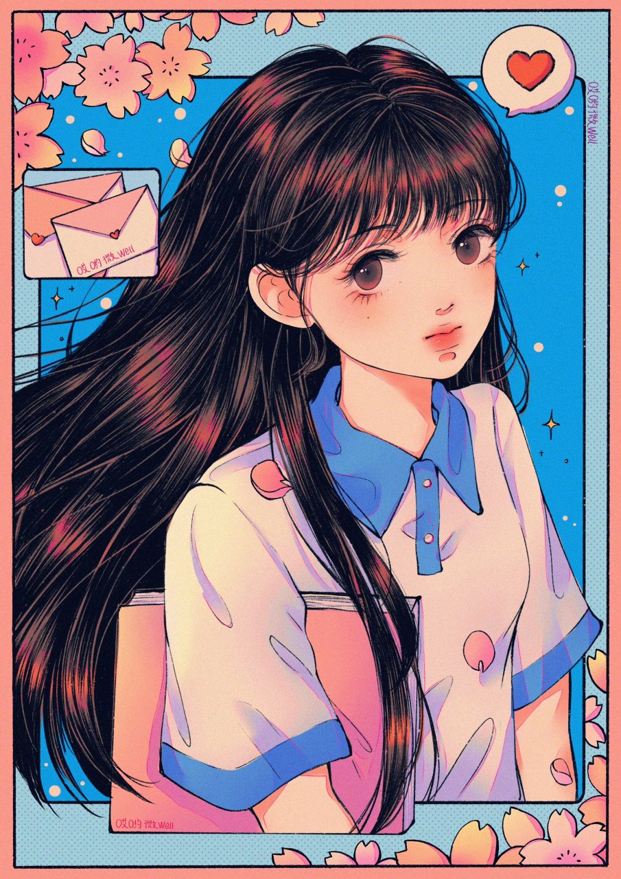 校园风女生头像94纪念我们终将逝去的青春  画师:哎呦微well