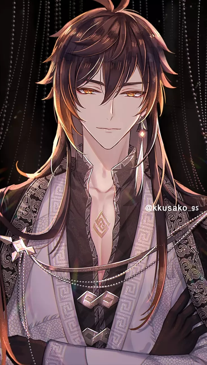 异域风「钟离」「达达利亚」  图源:kkusako_gs