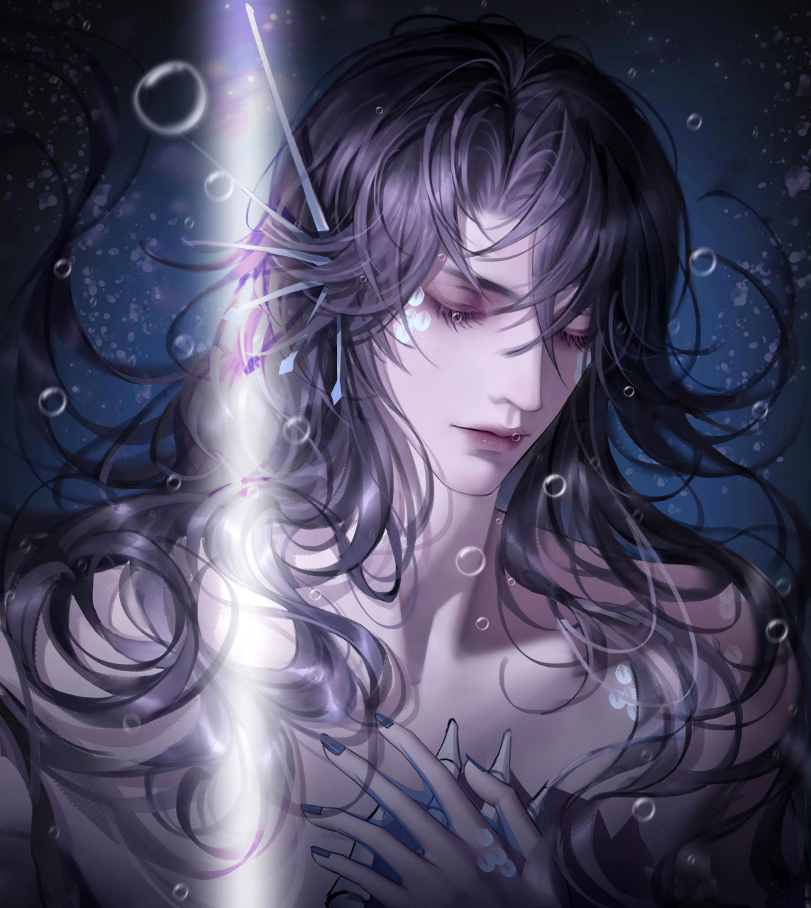 你已触发游走神级npc塞壬王～  画师:青日黄昏