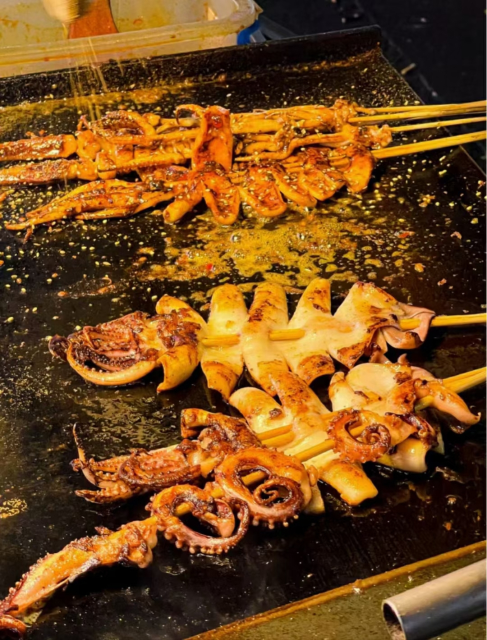 轰炸大鱿鱼哪里教得好? 保定小吃培训! 餐饮培训!