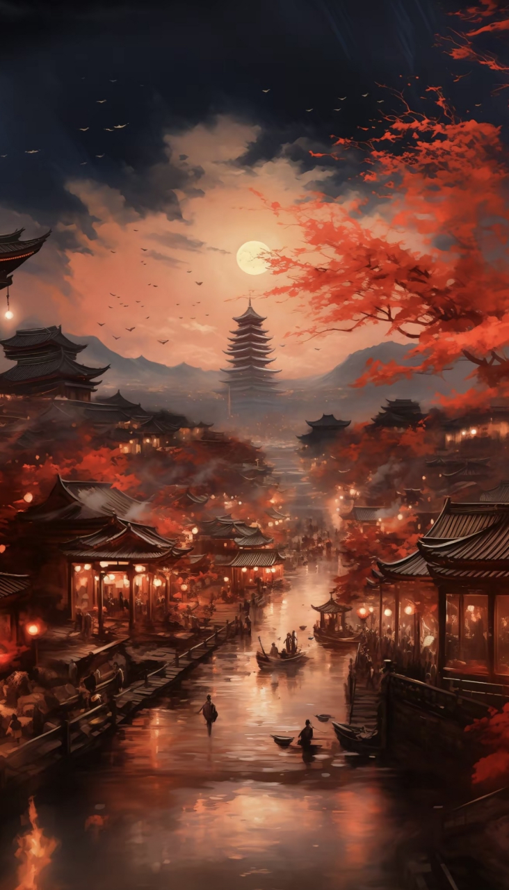 这期主题叫做:《大唐盛世壁纸》 真的美到不知道怎么说(原谅我词穷[泪