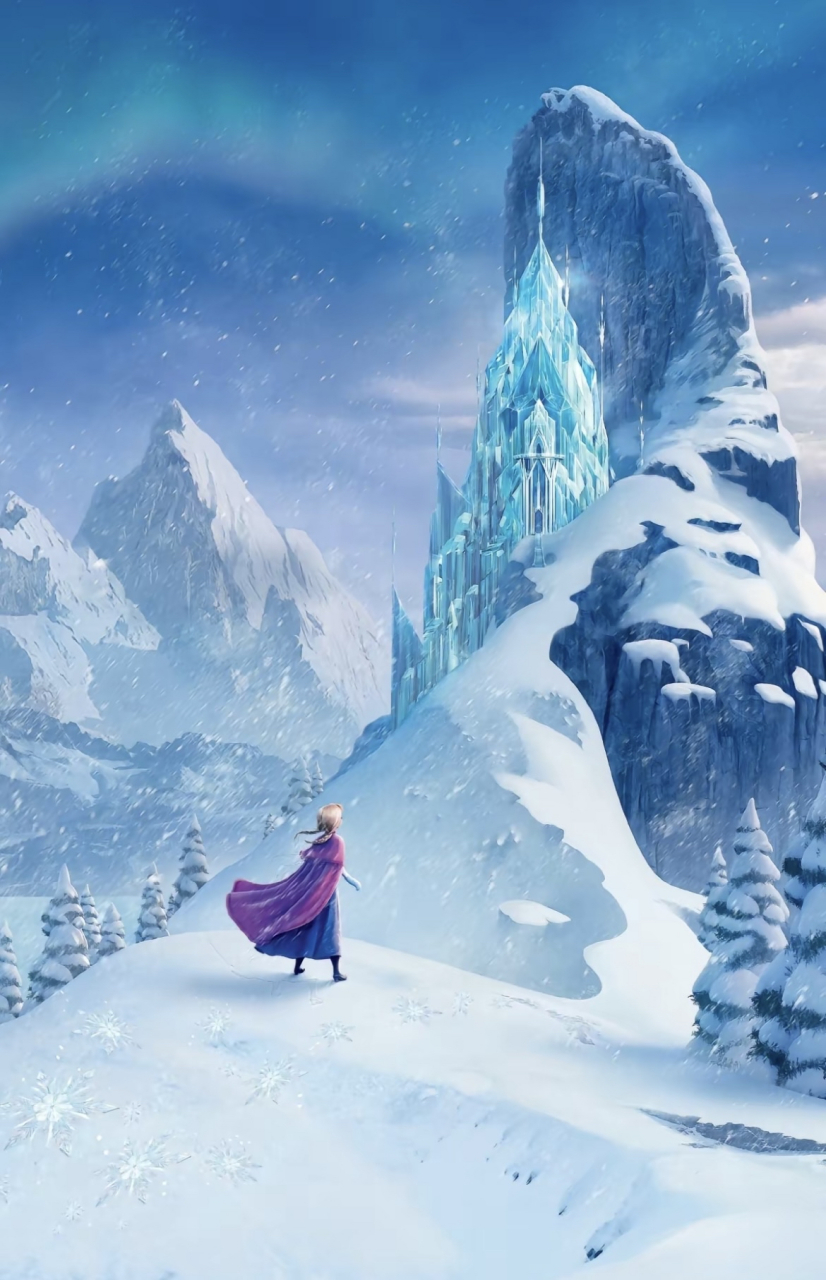 冰雪奇缘壁纸! 需要王子拯救的是公主,自己拯救世界的是女王.