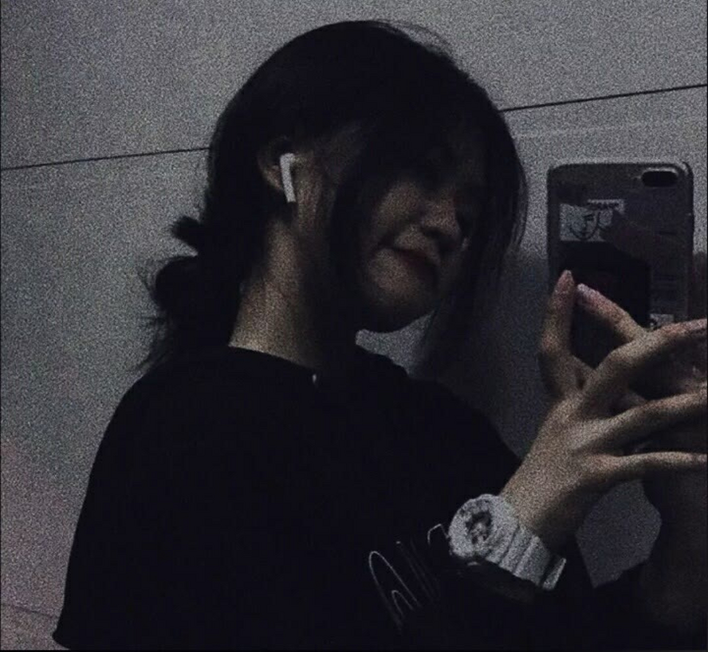 丧sang# 女生真人丧系头像