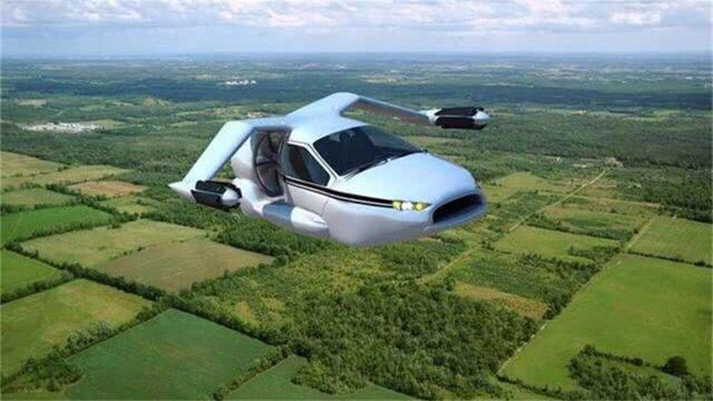 美国terrafugia公司发布了最新飞行车tf