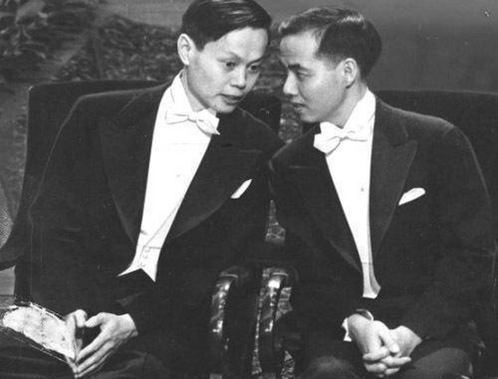 1957年,67李政道31岁,杨振宁35岁.