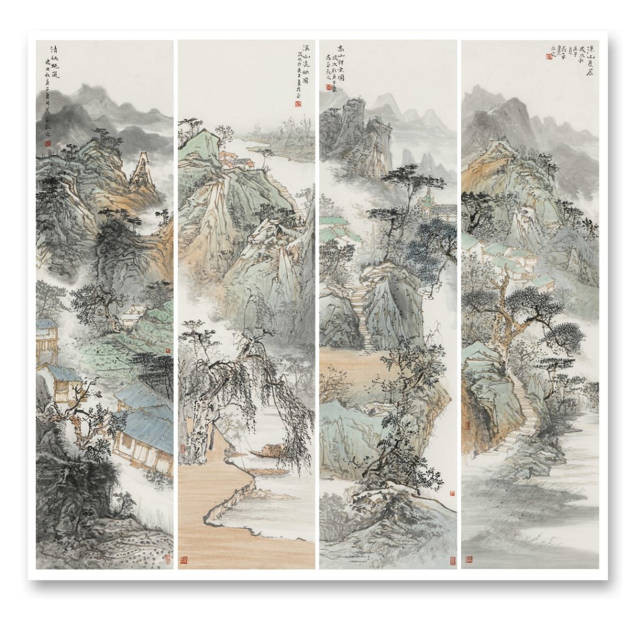 中国美术家协会会员蒋平作品欣赏.