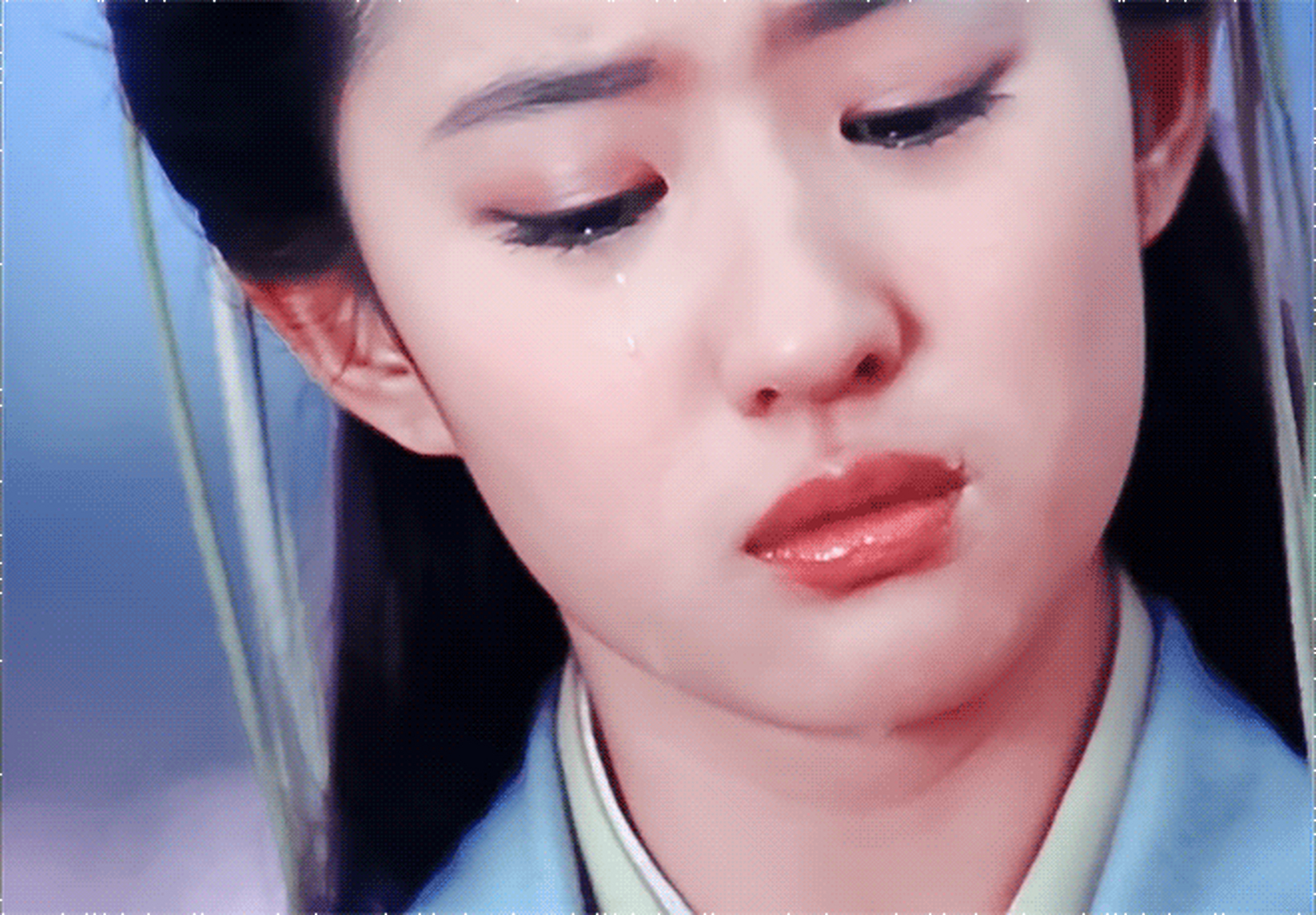 张柏芝那一滴泪惊艳了我,她对丈夫的背叛表现出来的愤恨和伤心,在我