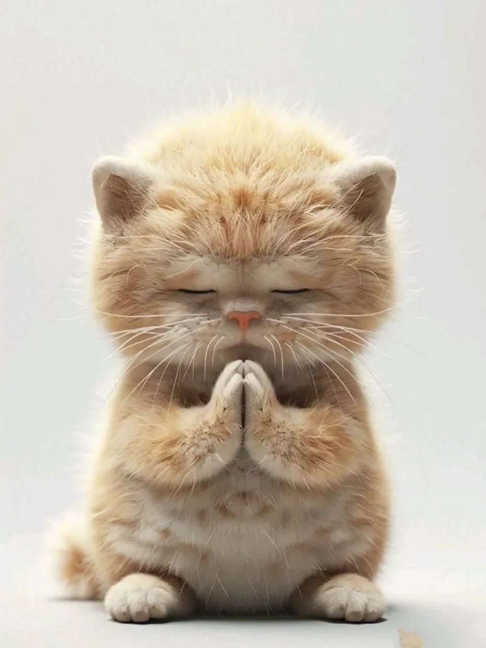 猫咪参禅悟道#猫咪