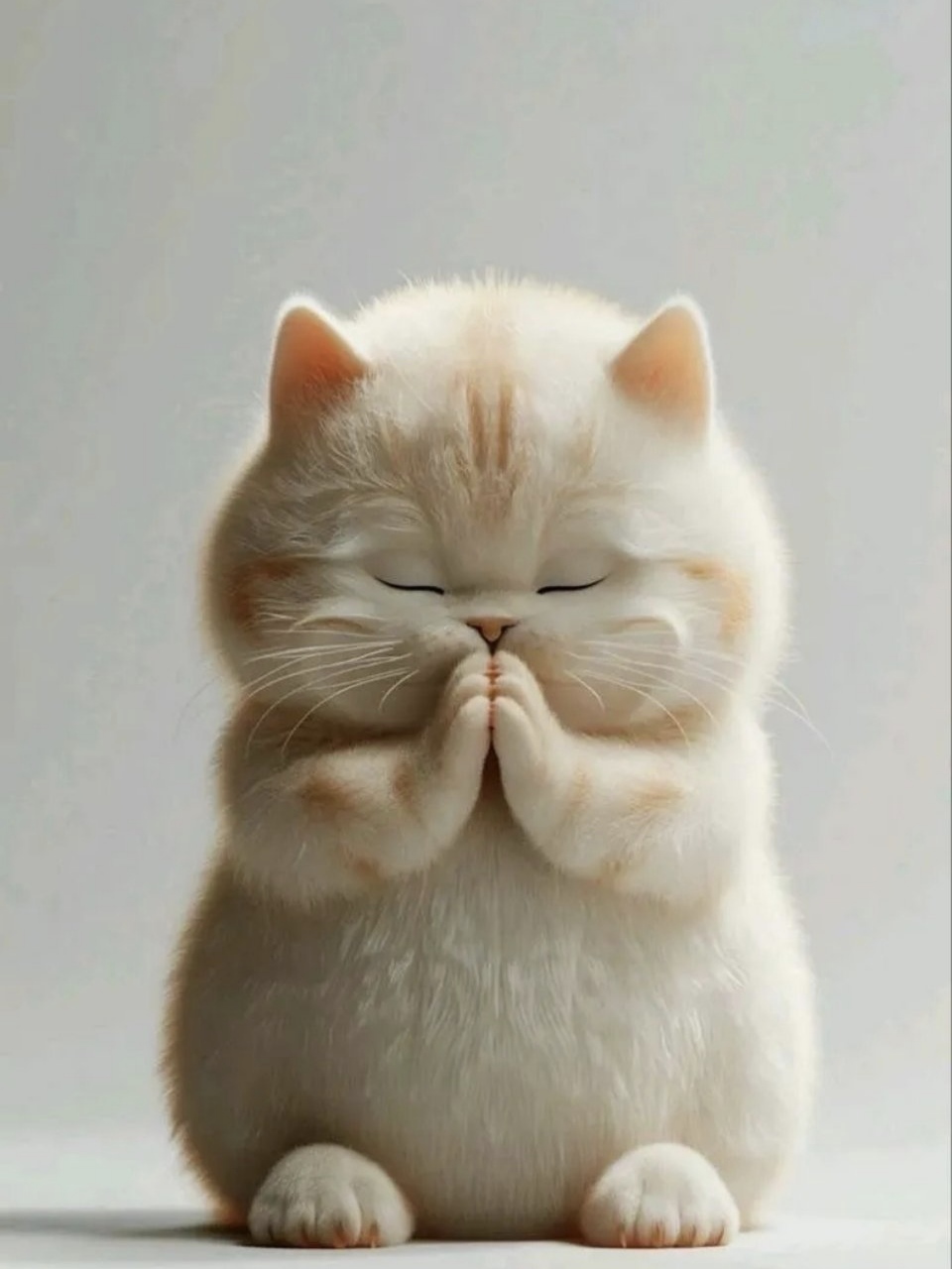 猫咪参禅悟道#猫咪