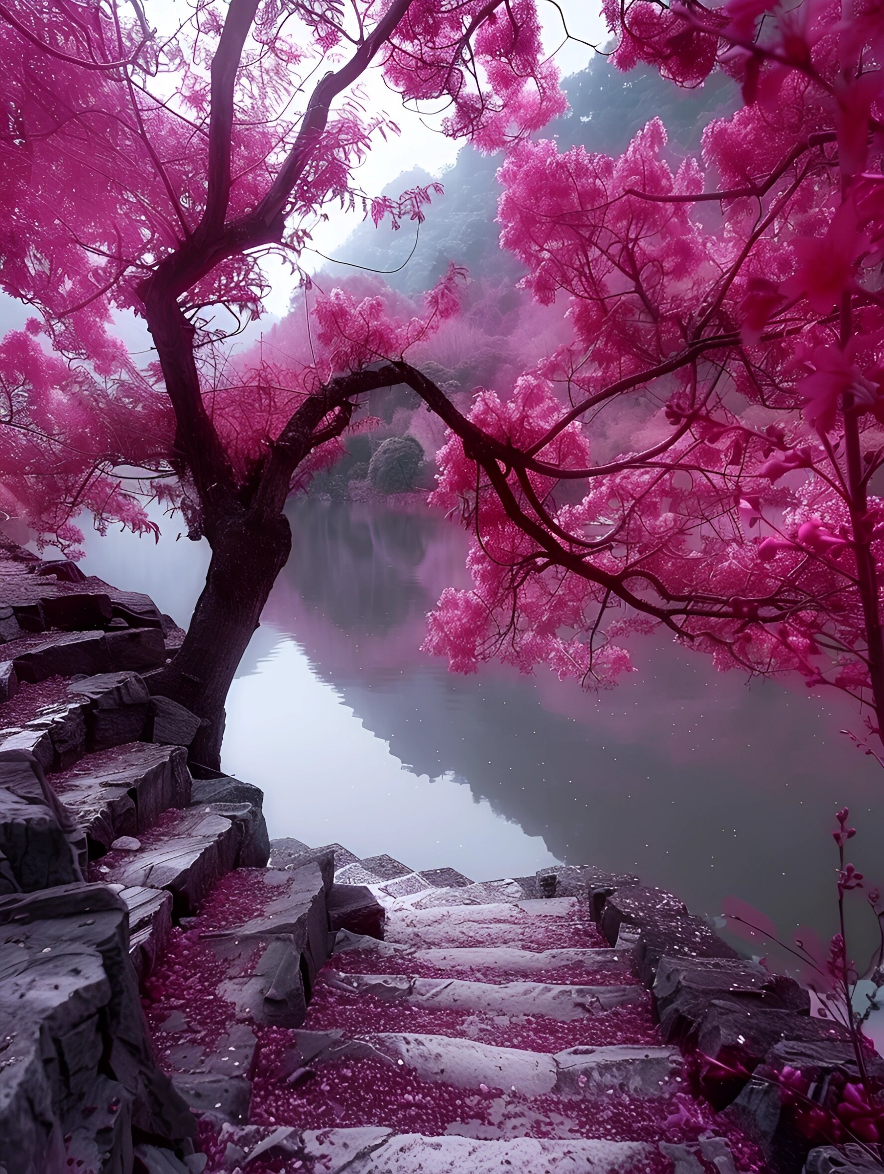 香雨花云及花雨,花雨花云花满天#风景#花草