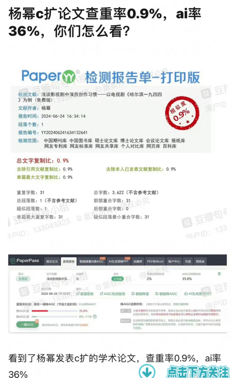 论文查重率p图图片