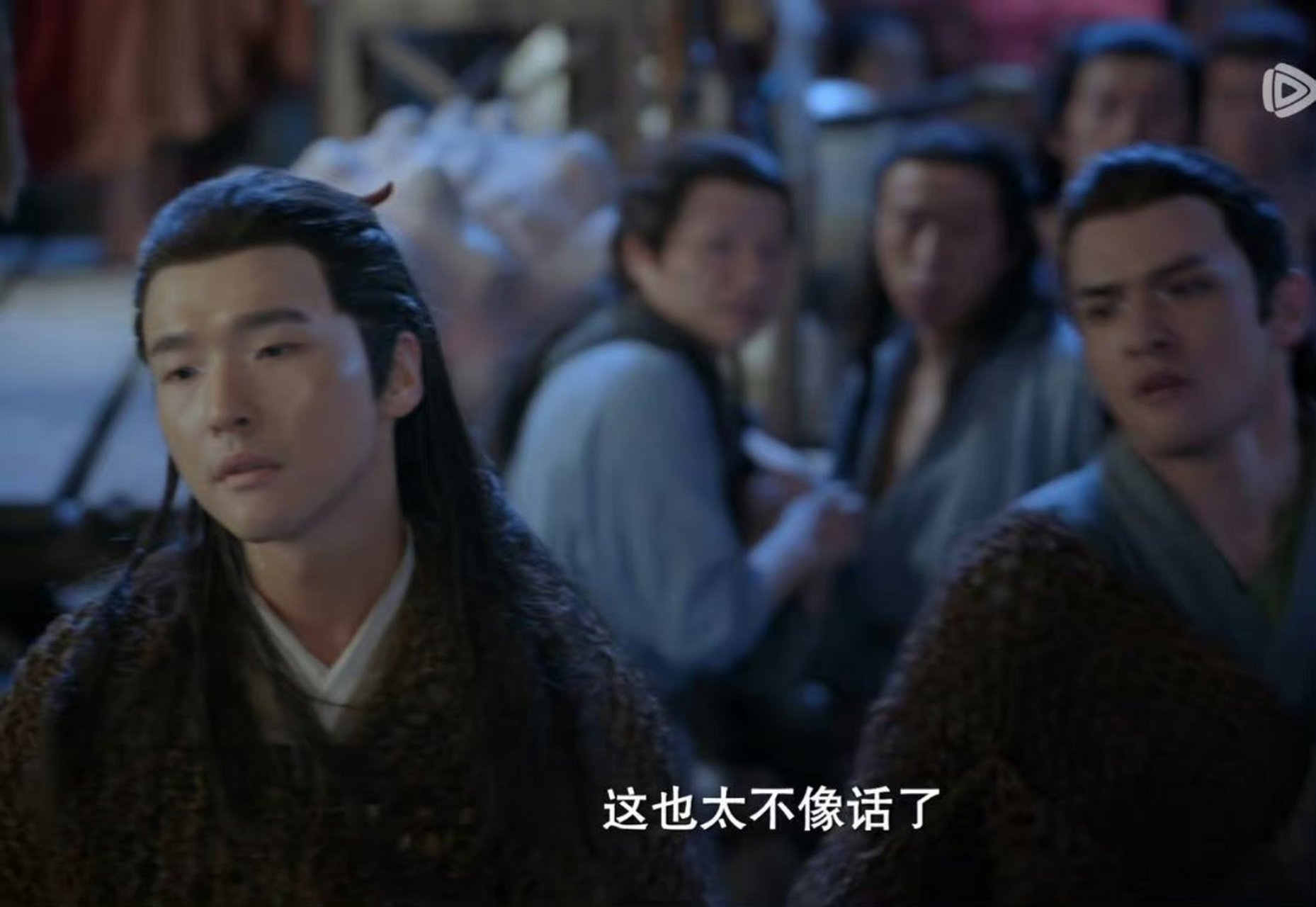 肖战《玉骨遥》里也有《陈情令》演员,这是温逐流吧!