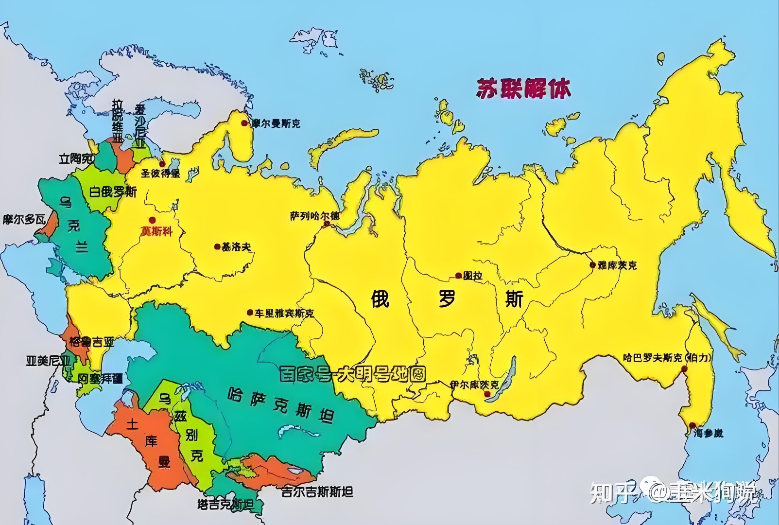 哪个国家苏联行政区划苏联解体前的国土面积布里亚特共和国地图前苏联