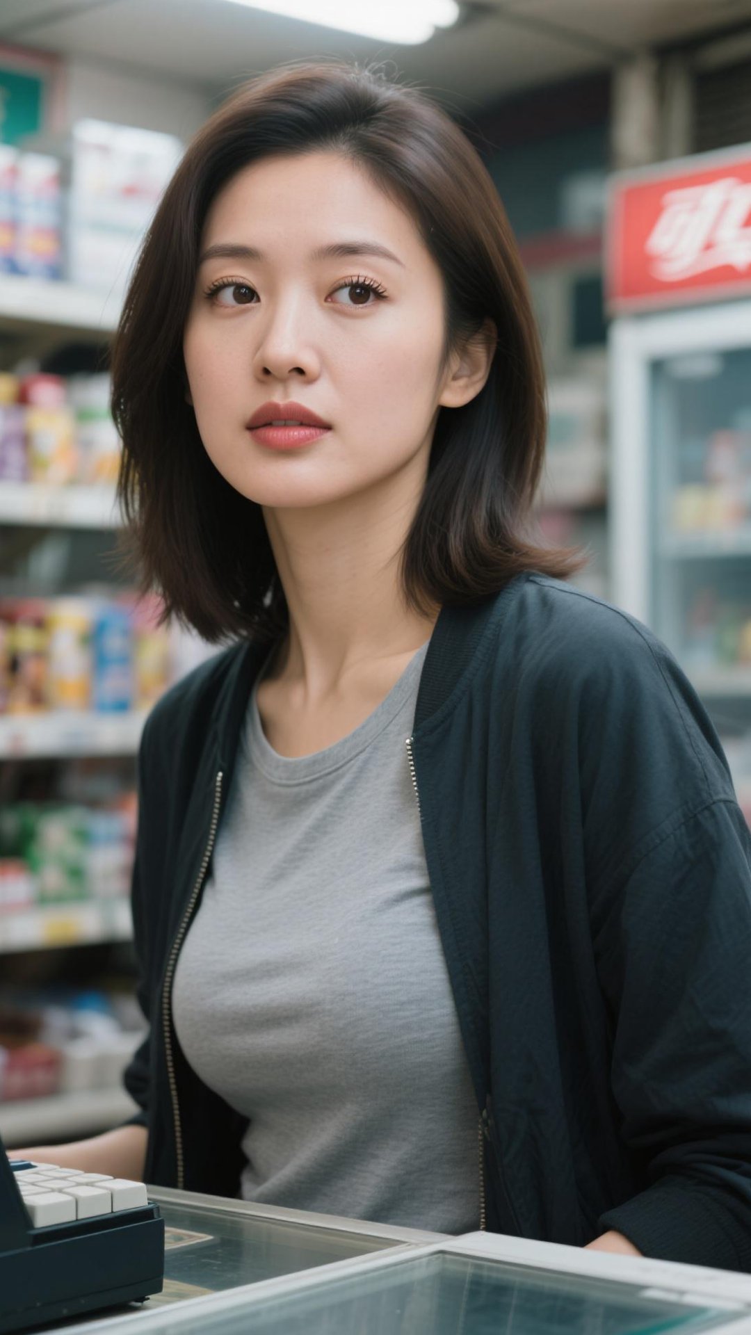 80年的猴,快奔五了,白天便利店,晚上小吃店,一人