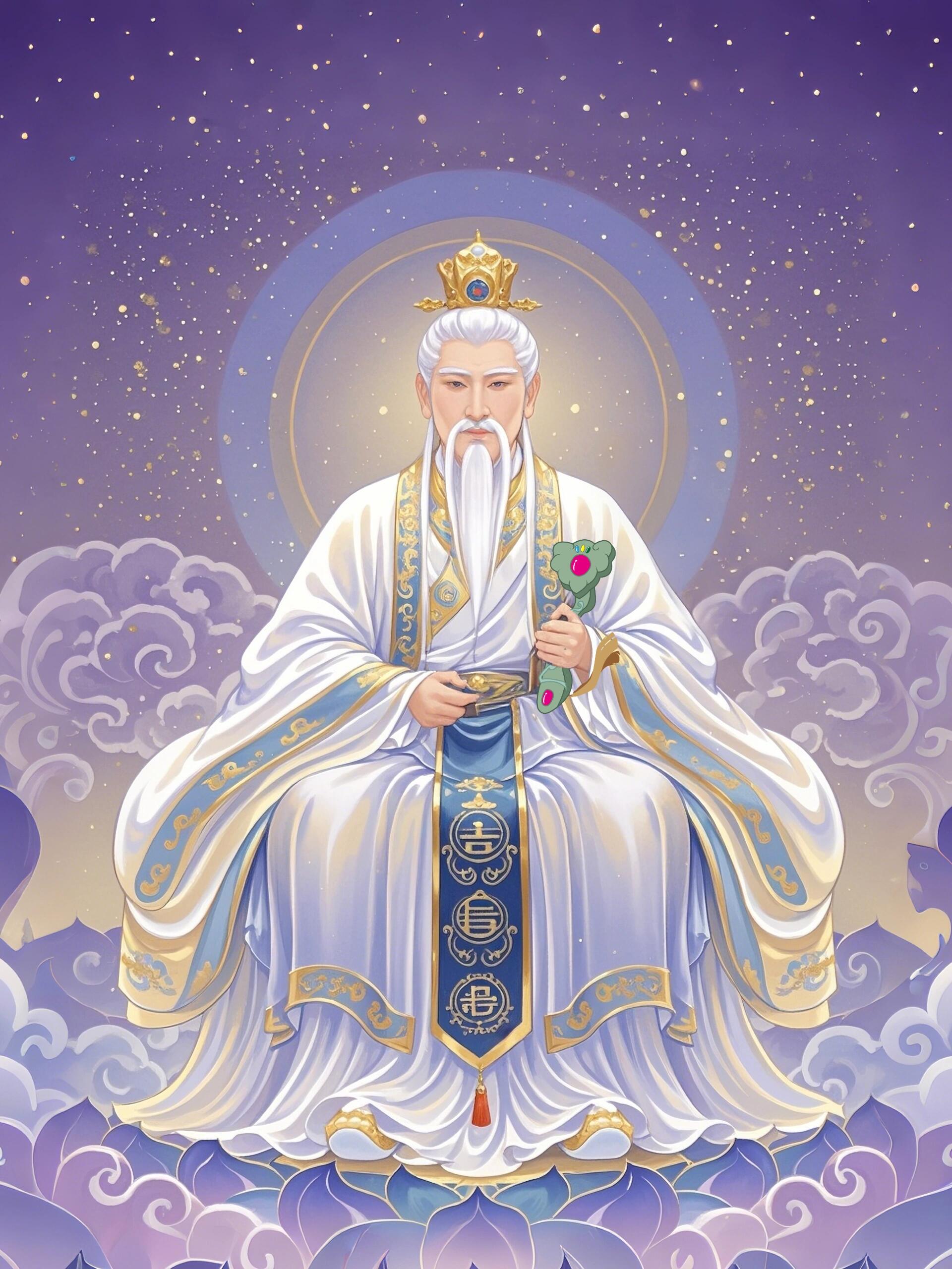 《历代神仙通鉴》称其为"主持天界之祖"