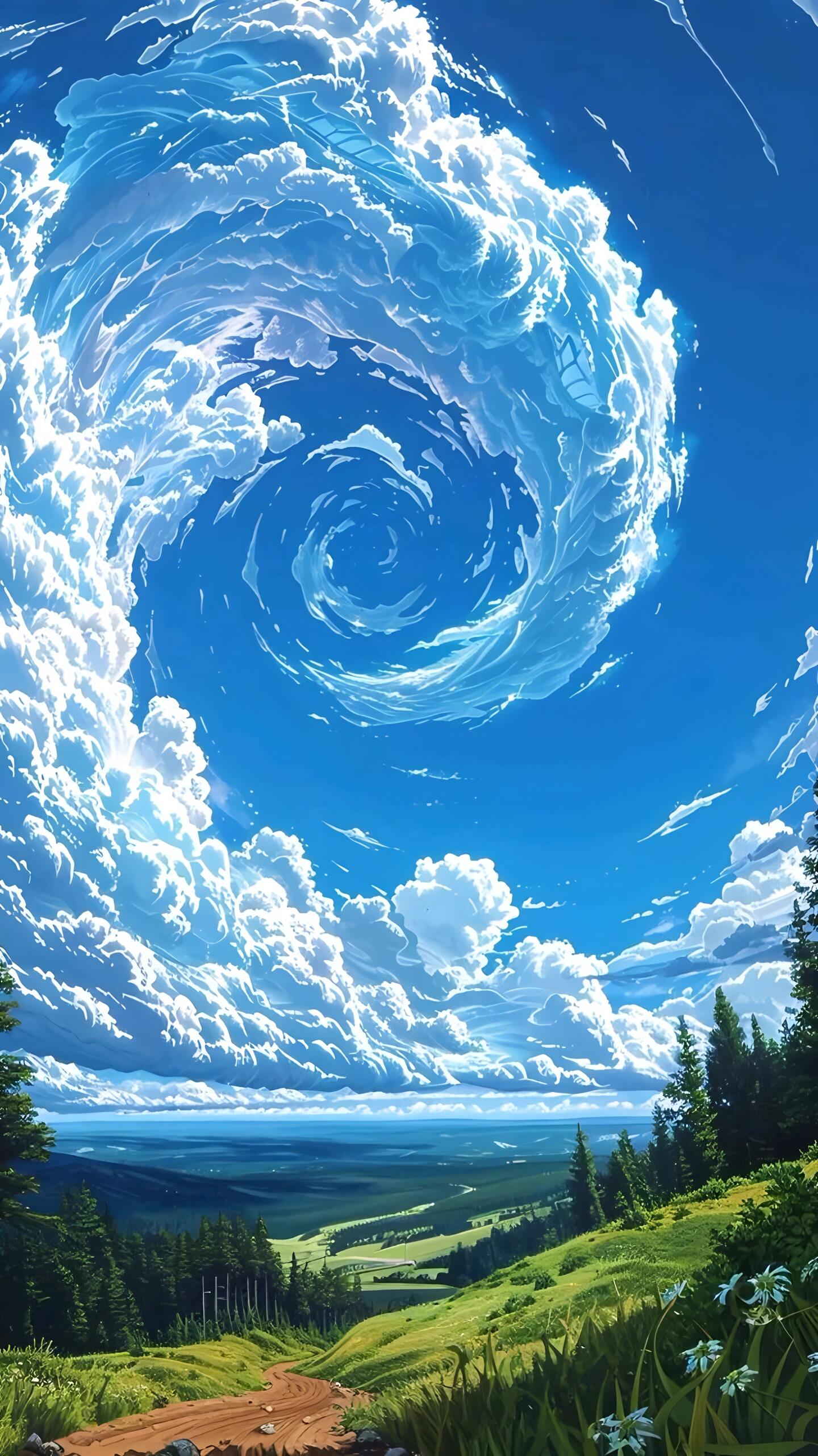 触手可及的梦幻天空,云朵翱翔的海洋