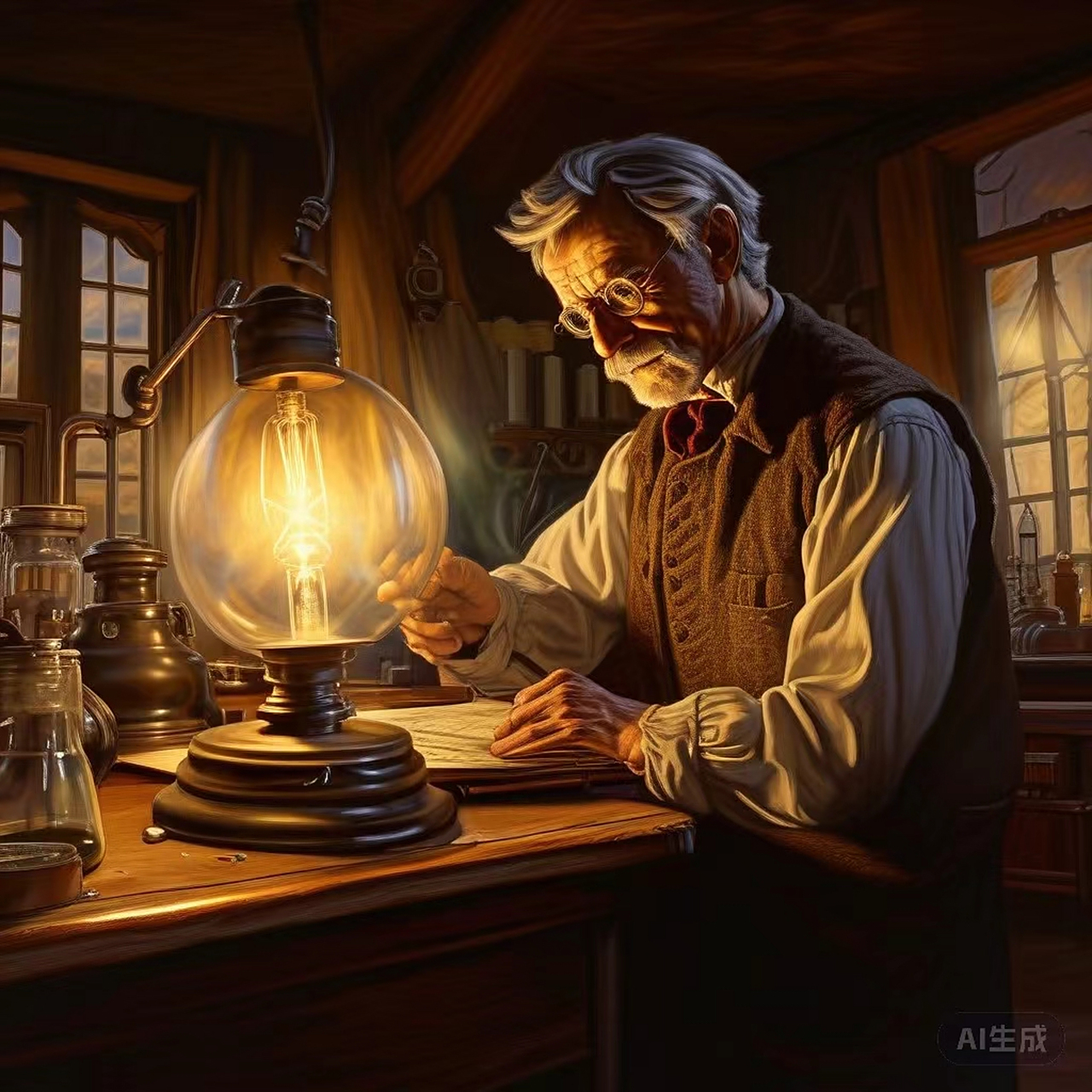 爱迪生当年在发明电灯的时候,被很多人嘲笑,大家说:"你这电灯谁能用得