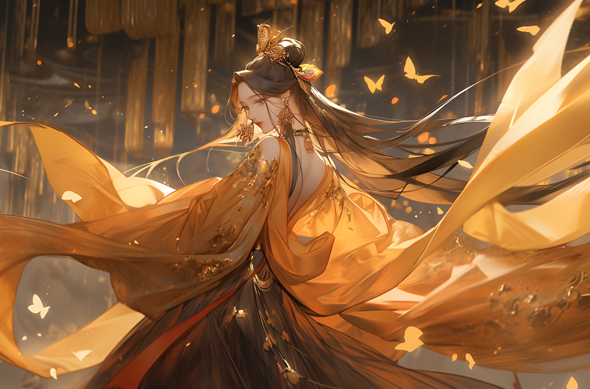 ai共创计划# #ai绘画# #插画# #古风