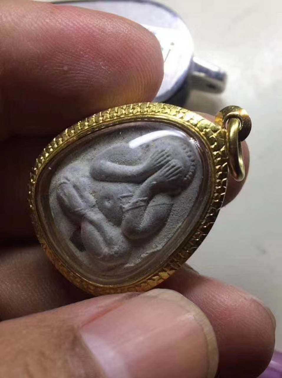 龙婆多有近代必打王之称,小圆符印是珍宝二的小模,也是龙婆多大师在